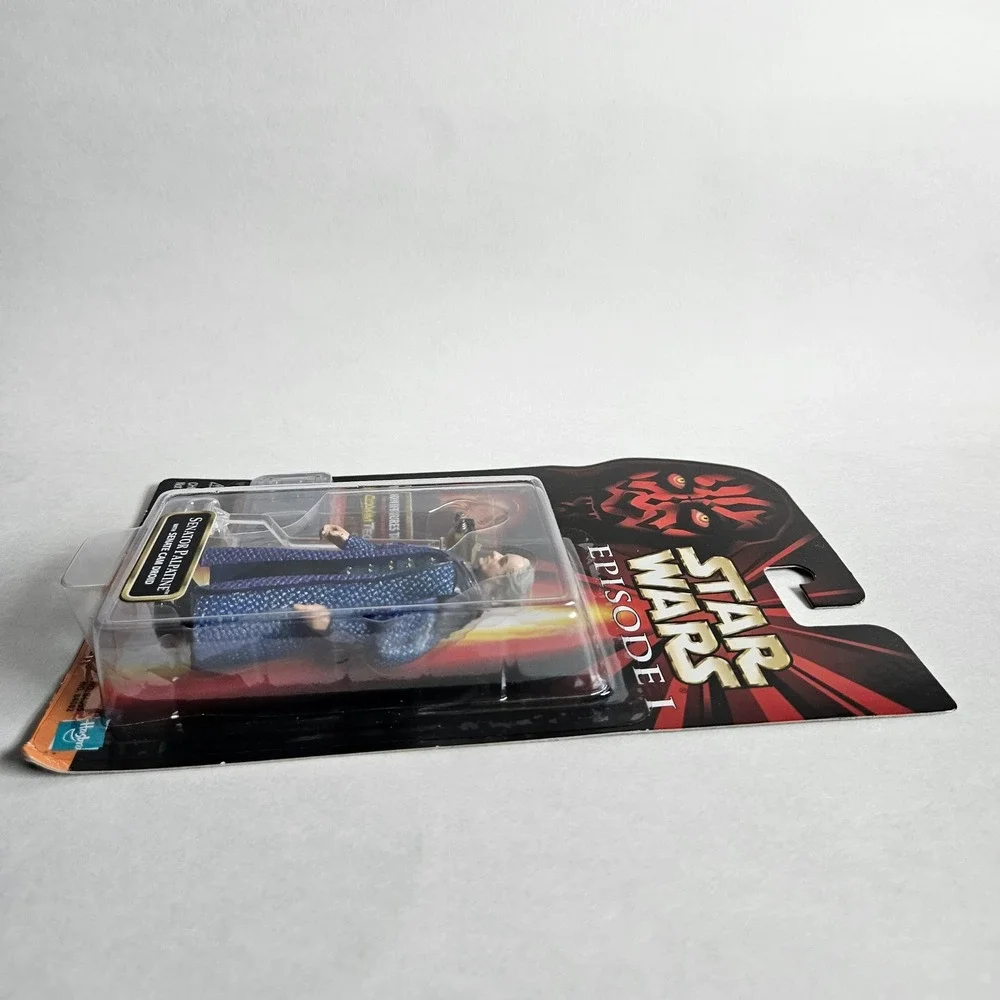 Star Wars Episode I Senator Palpatine Action Figure CommTech Hasbro 1998 Sealed